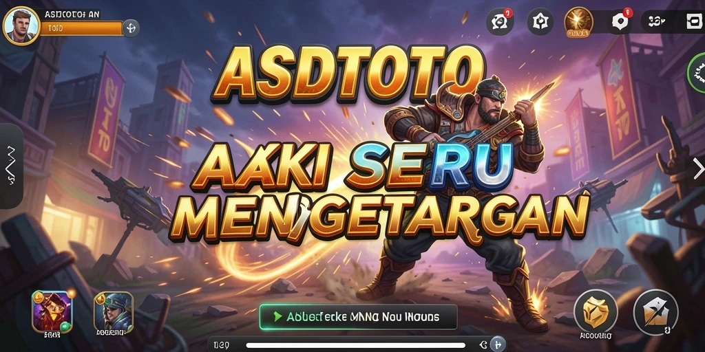 Gameplay ASDTOTO yang mendebarkan dan penuh aksi.