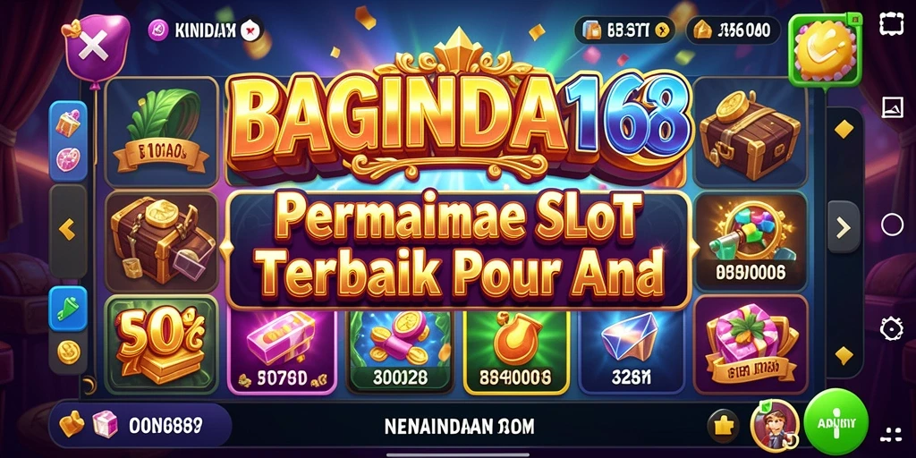 Screenshot gameplay BAGINDA168 yang menarik dan penuh warna.