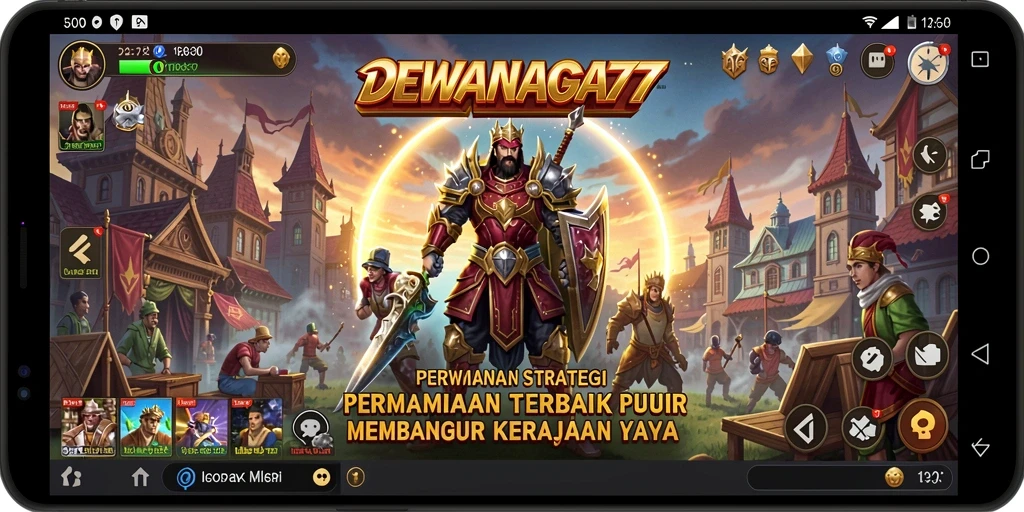 Tampilan gameplay menarik dari DEWANAGA77 dengan pertempuran yang dinamis.