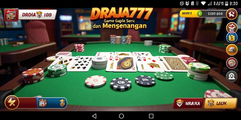 Tampilan gameplay seru dalam DRAJA777 yang mengasyikkan.