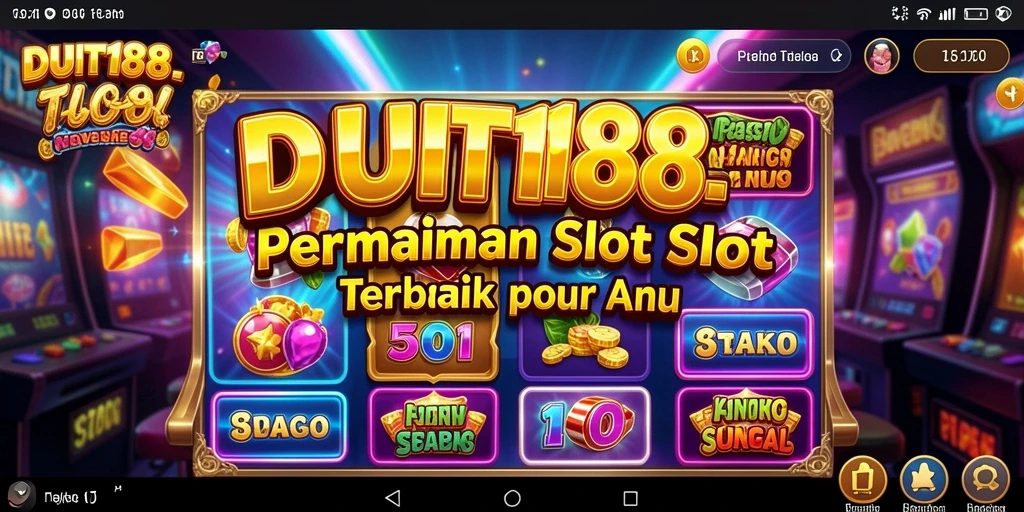 Tampilan gameplay seru di DUIT188 yang memukau.