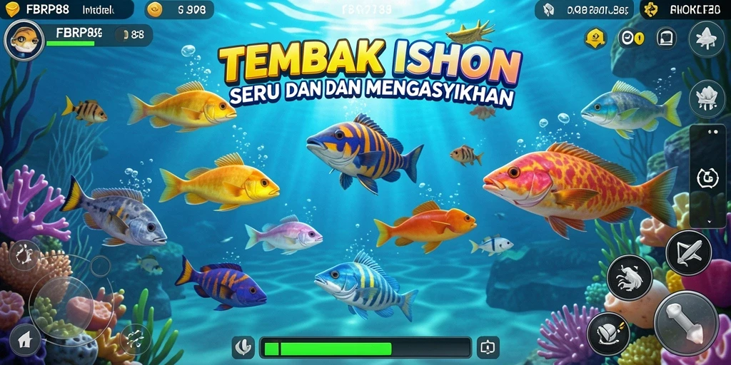 Gameplay FBRP88 yang menegangkan saat berburu ikan.