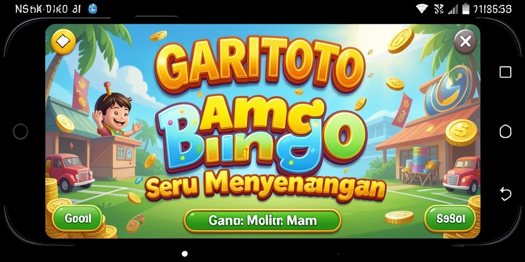 Gameplay seru dan interaktif dalam permainan Bingo GARITOTO.