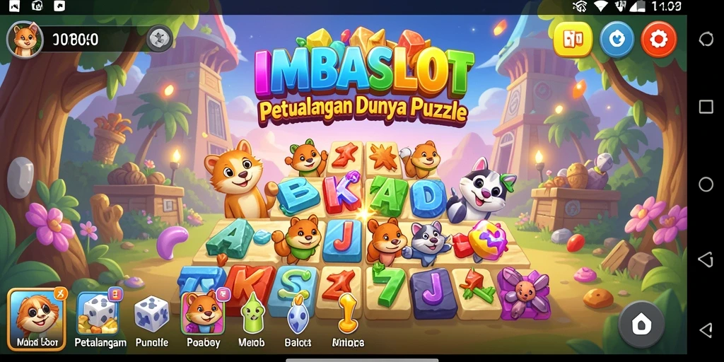Tampilan gameplay seru dan menantang dari IMBASLOT.