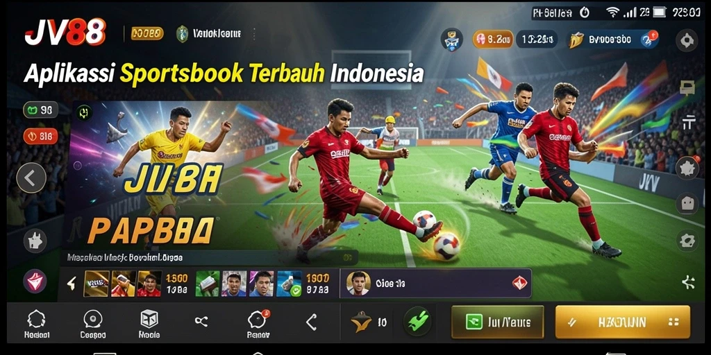 Tampilan gameplay menarik dari JV88 dengan berbagai pilihan taruhan.