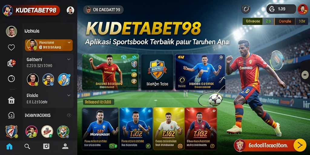 Tampilan gameplay Sportsbook yang menarik dan interaktif.