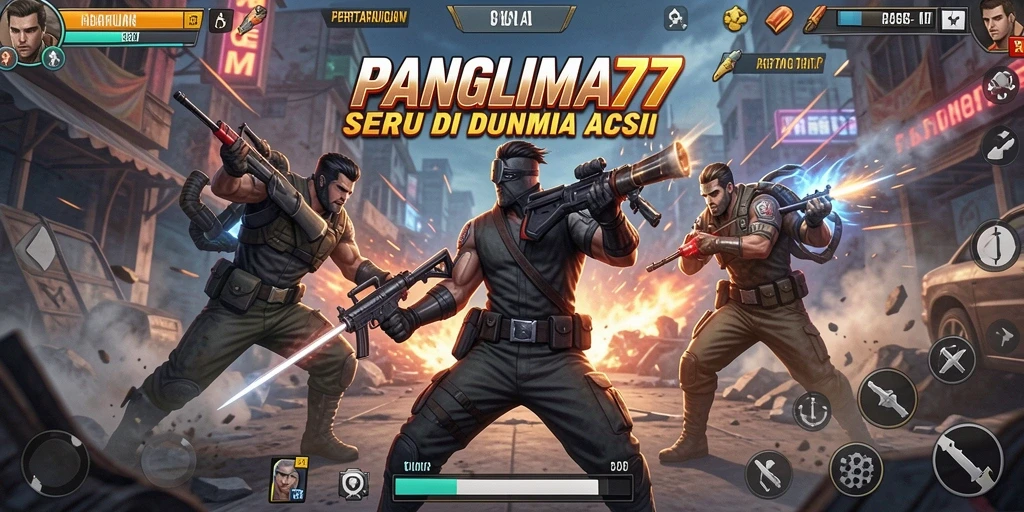 Gameplay seru PANGLIMA77 dengan aksi mendebarkan