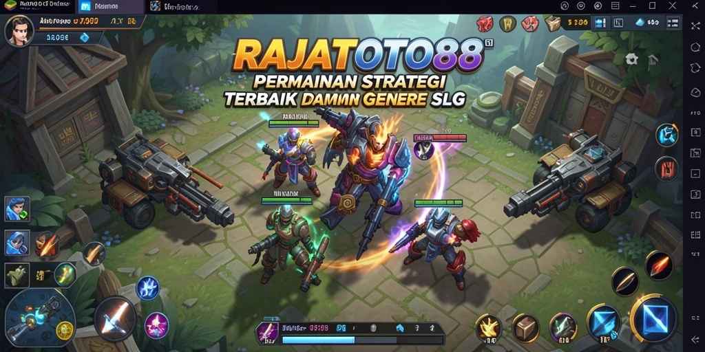 Tampilan gameplay seru dan strategi dari RAJATOTO88.