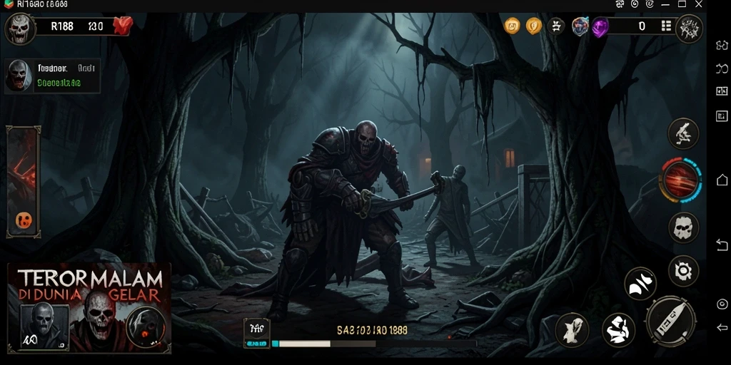 Gameplay menakutkan dan mendebarkan dalam RI188.