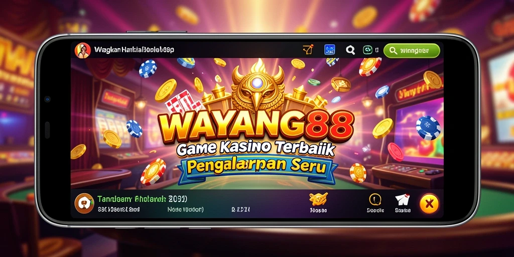 Tampilan menarik dari permainan Kasino di WAYANG88.