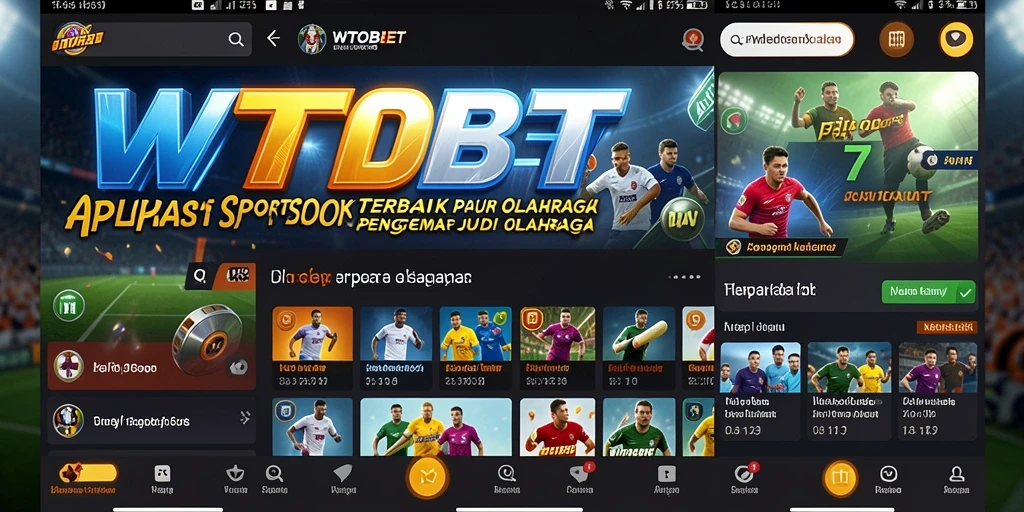 Tampilan screenshot <strong>WTOBET</strong> yang menunjukkan pengalaman taruhan olahraga yang menarik.
