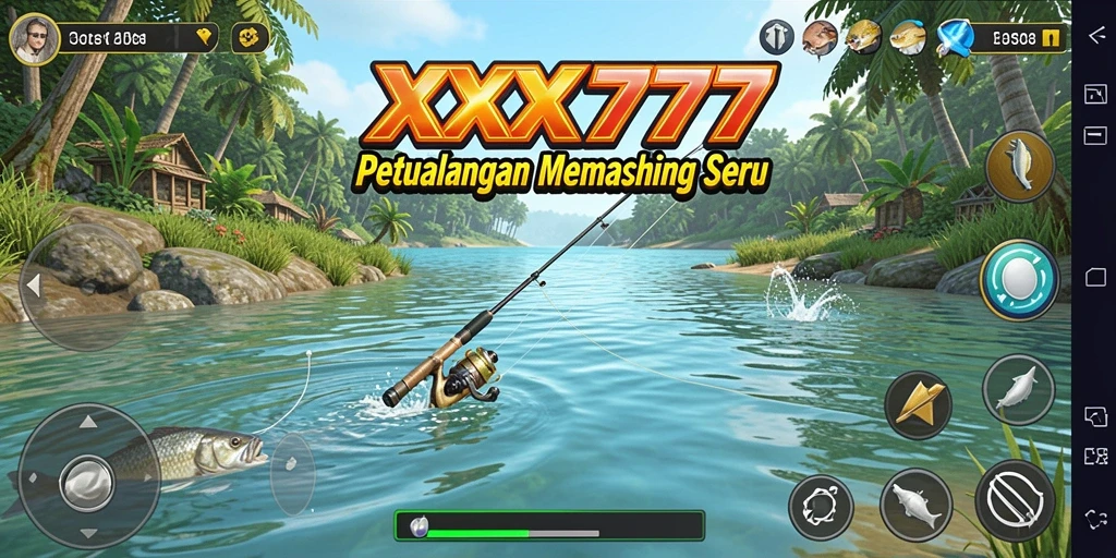 Tangkapan ikan besar dalam gameplay XXX777 yang menegangkan.